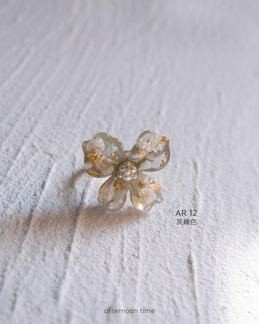 春日·花華 (灰綠)
