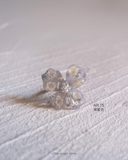 春日·花華戒指 (紫藍色)